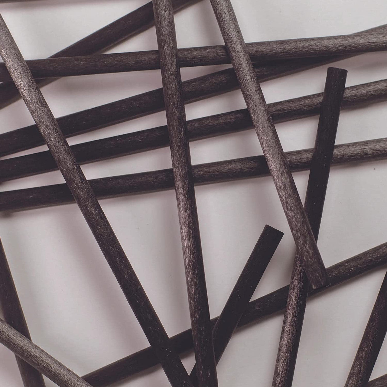 Short Black Agave Straws