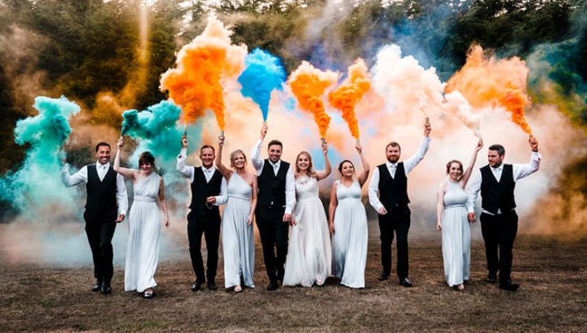 How to Use Smoke Bombs to Elevate Your Event or Photoshoot