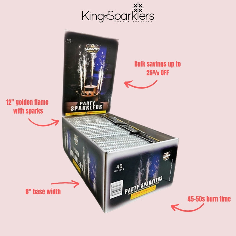 Champagne Bottle Sparklers