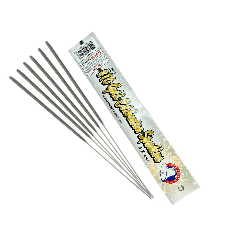 Premium Dessert Sparklers - 10 inch