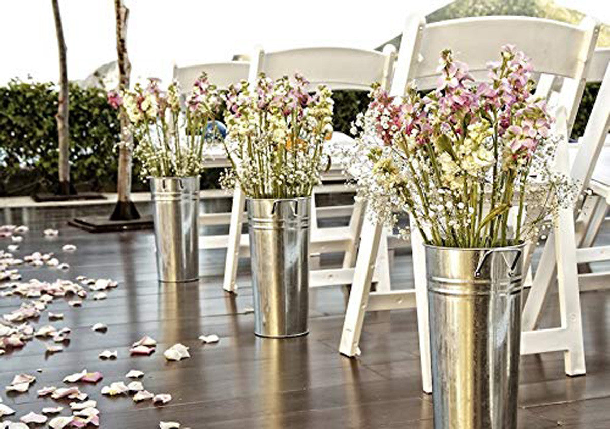 Wedding 15 inch Bucket Display 