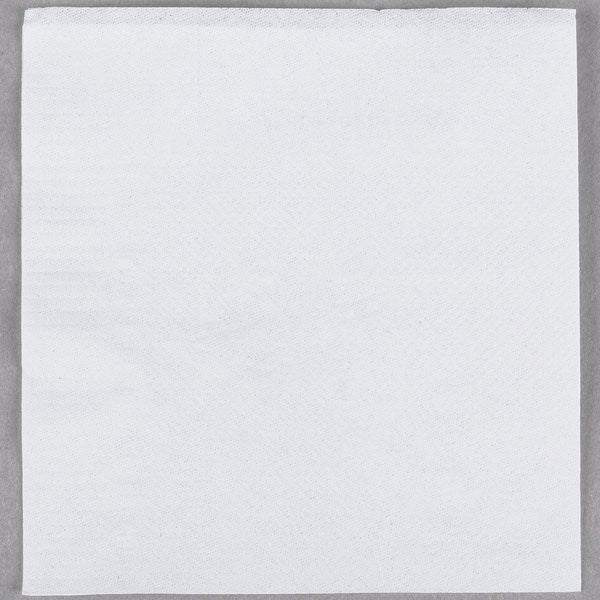 White Beverage Napkins 1 Ply 10x10