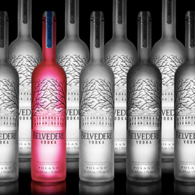 LED Bottle Glorifier Sticker Light