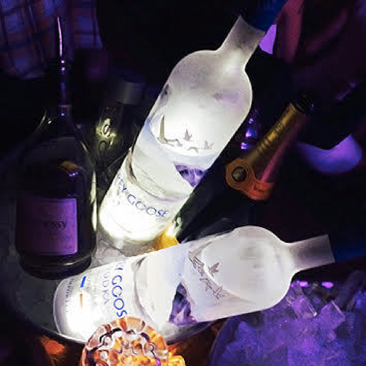 LED Bottle Glorifier Sticker Light