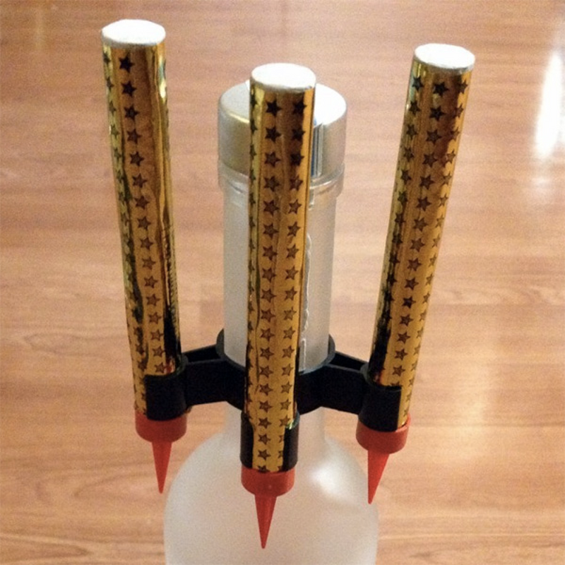 Triple Bottle Sparkler Safety Clips 
