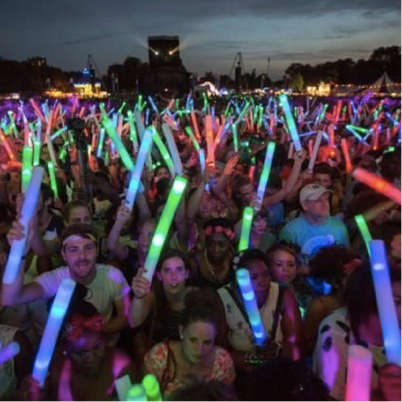 LED Foam Sticks for Nightclubs Bars Events Parties Festivities