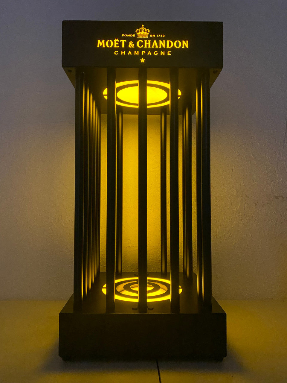 Champagne Cage Bottle Presenter