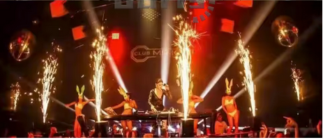 Cold Sparkler Machine