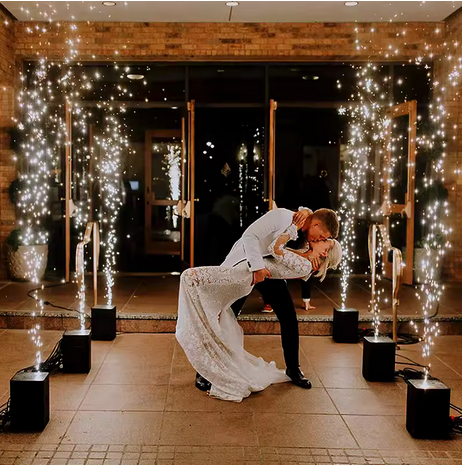 Indoor Cold Spark Machine – Indoor Sparkler Fountain for Weddings