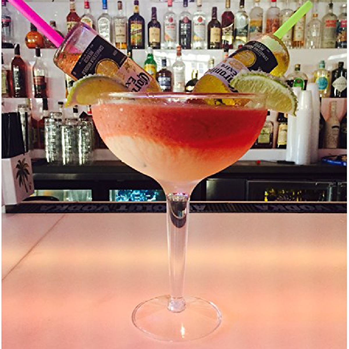 Supersized 55 ounce Margarita Glass