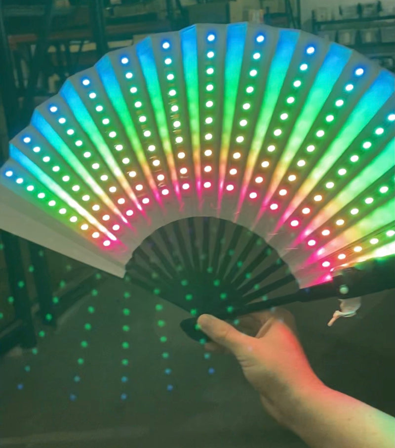LED HAND FAN