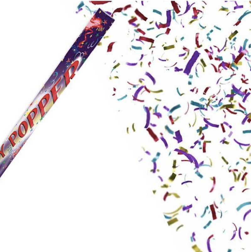 Party Popper 12 inch Confettis for Parties Wedding Events