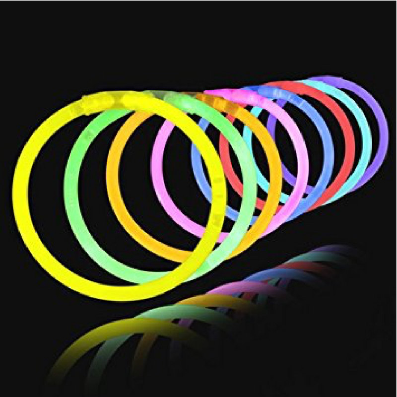 Glow Stick Bracelet Multicolor Options