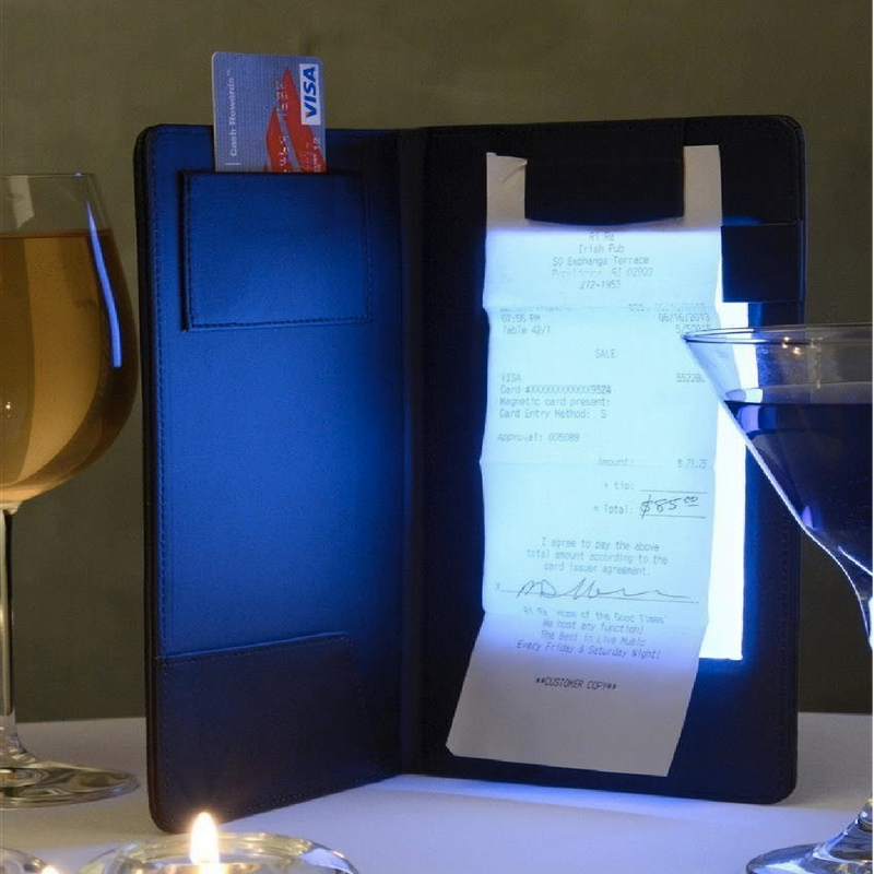 LED Illuminated Check Presenter