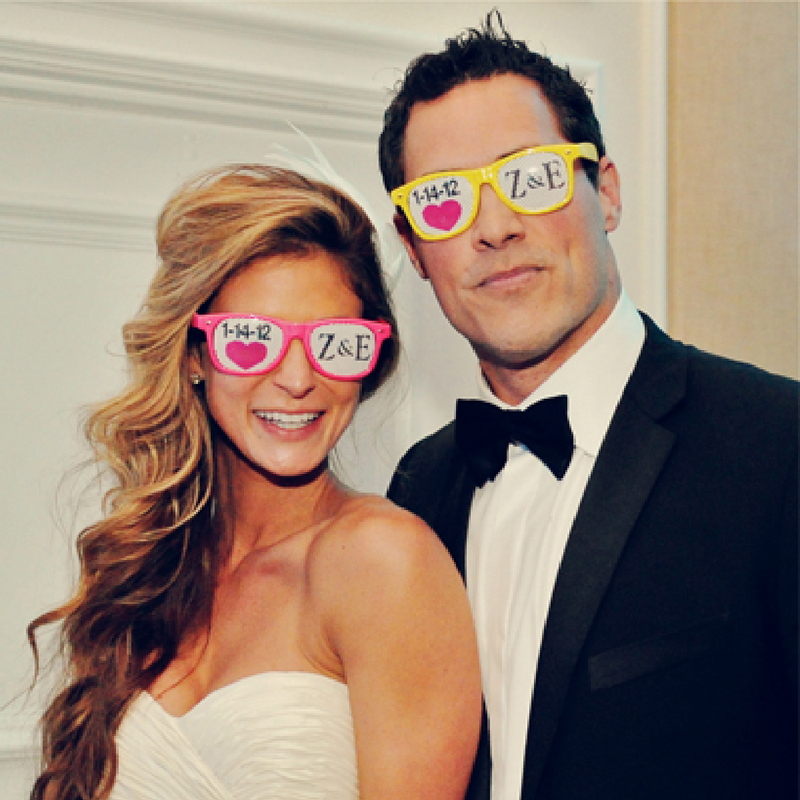 Customized Wedding Sunglasses sold in bulk