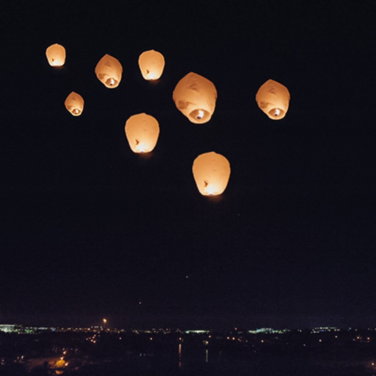 Sky Lantern 6 Pack