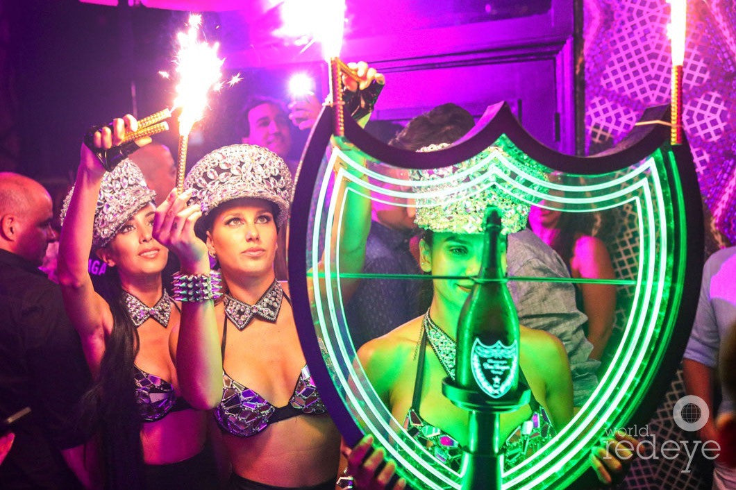 Champagne Bottle Sparklers