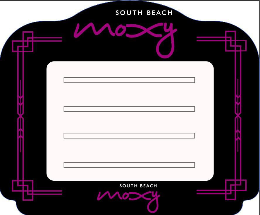 LED BOTTLE PRESENTER LETTER BOARD 