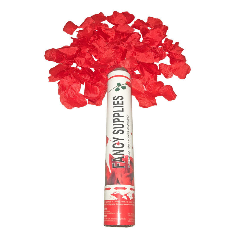 12" Confetti Cannon Rose Petals