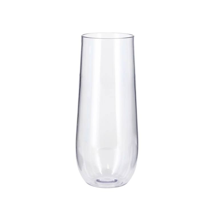 Champagne Flutes 10 ounce Clear Plastic Toasting