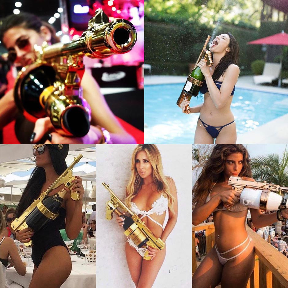 The One and Only Champagne Gun – King of Sparklers