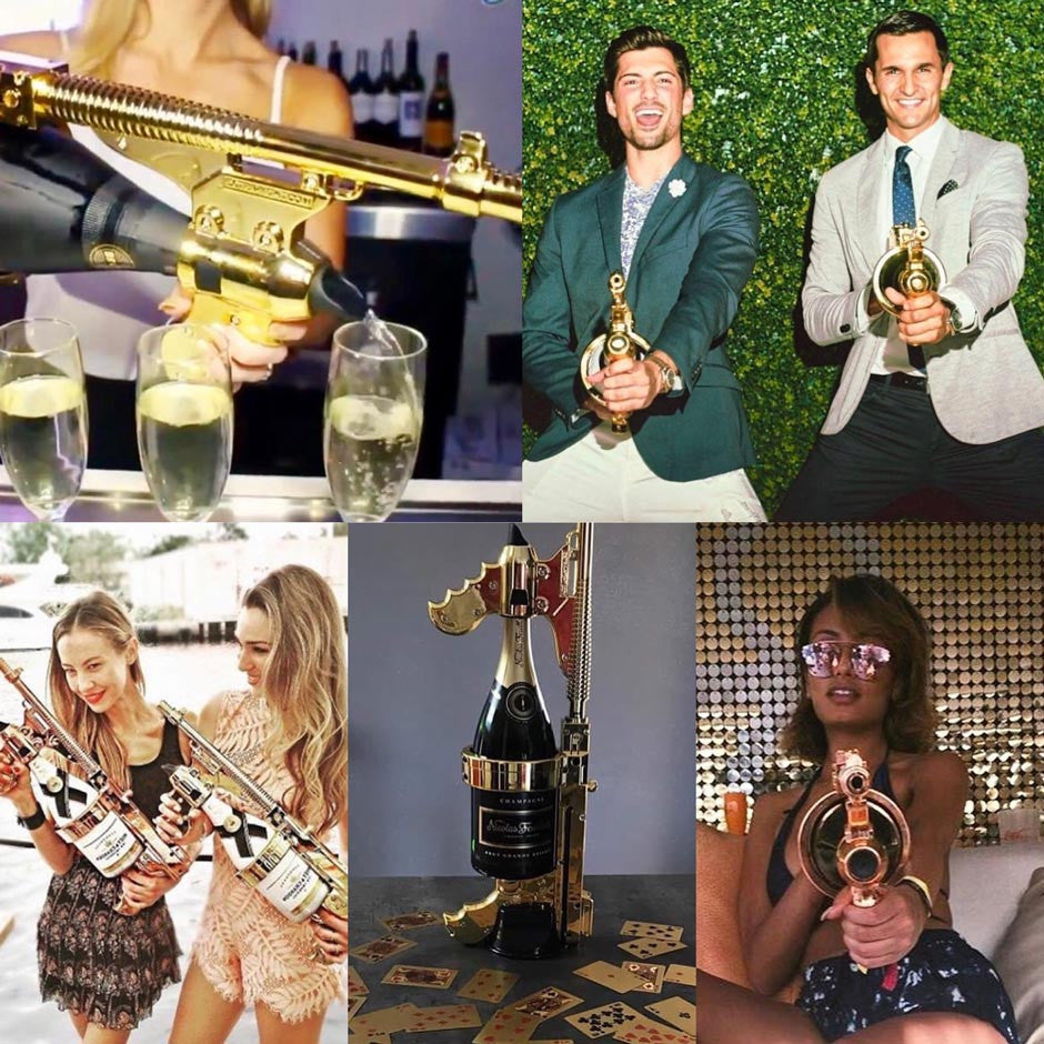 The One and Only Champagne Gun – King of Sparklers