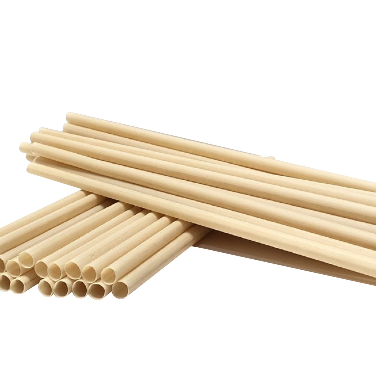Potato Starch Straws Individually Wrapped Plant Based Restaurant Bulk 