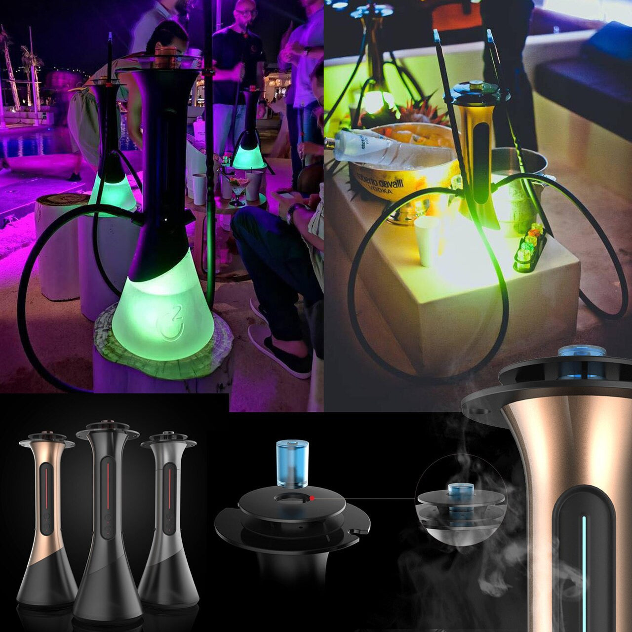 C2 Premium Electric Hookah