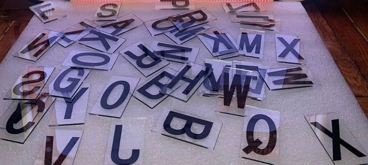 Letter Board sign EXTRA letter set