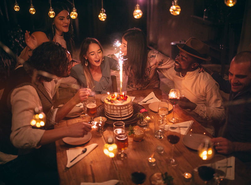 Premium Wedding Cake 6 inch Sparklers