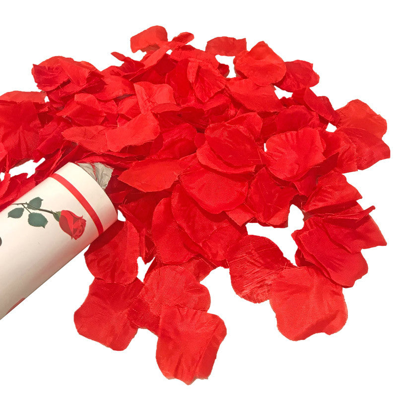 12" Confetti Cannon Rose Petals