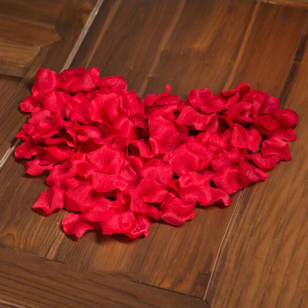 Red Silk Rose Petals 100 pieces