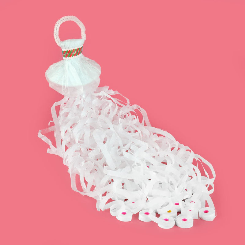 10 pack white Streamers